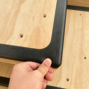 Caja Pliométrica de Madera Reforzada, Caja de Salto Pliométrica Profesional 3 en 1, Antideslizante, Resistente, para Crossfit y Gimnasio en Casa - Product Image 4