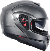 MTHELMETS Casque modulaire unisexe FF double CE/ABS toutes saisons Racing Cruising Gear Quick Release Closure Shell Motorcycle Helmets
