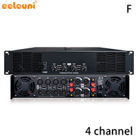 Amplificateur de puissance professionnel 600W True RMS pour système de sonorisation, location audio et DJ mobile, fonctionnement stable sur large plage de tension 110V à 240V