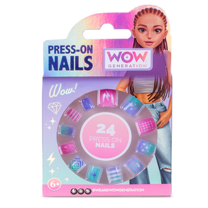 Set di 24 unghie adesive WOW Generation - Unghie finte - Abs: 15g - Product Image 2