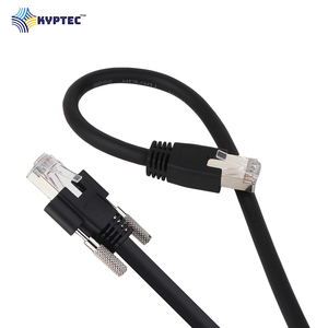 Câble de caméra de vision industrielle GigE, connecteur CAT6 RJ45 à vis, câble Ethernet haute vitesse pour caméra industrielle - Product Image 4