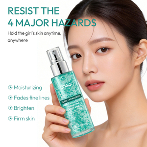 Cápsulas de Ácido Hialurónico, Colágeno, Serum Facial Iluminador, Bruma Facial Efecto Piel de Cristal, Serum con PDRN y ADN de Salmón - Product Image 5