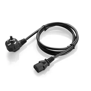 Enchufe universal del cable de alimentación de CA para la olla arrocera eléctrica del anfitrión del ordenador