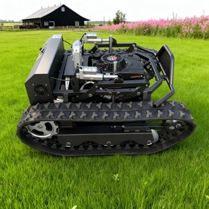 Robot de désherbage de <span class=keywords><strong>jardin</strong></span> à chenilles à 4 temps avec télécommande sans fil pour les fermes et les vergers - Product Image 6