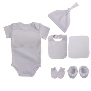 R & B personalizado bebé niños niñas conjuntos de ropa 100% ropa de algodón bebé regalo conjunto monos mamelucos recién nacido conjuntos de ropa de bebé - Product Image 6