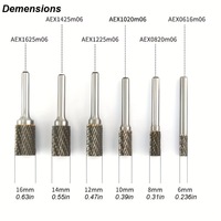 Fraise rotative en carbure de tungstène pour gravure, outil de fraisage de précision, fabriqué en Chine