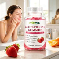 Complément de Gommes Véganes Éclaircissantes pour la Peau au Glutathion et Vitamine C – Soutien Antioxydant pour la Beauté
