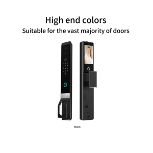 Tuya 3D Face Recognition Digital Smart Biometric Fingerprint Door <b>Lock</b> for Aluminum Wood Steel Doors with App WiFi Unlock - Product Image 3