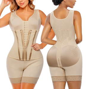 Faja Reductora Abdominal Postoperatoria Colombiana para Mujer, Corsé Moldeador y Faja Adelgazante - Product Image 1