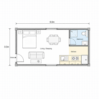 Nouvelle conception de maison capsule spatiale moderne, villa modulaire préfabriquée, maison mobile, appartement à structure en acier, hôtel-resort