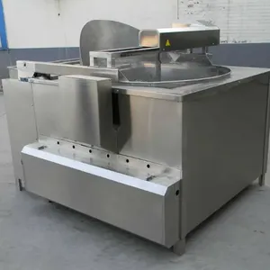 Stainless steel industrial Chips Fryer machine with gas burners