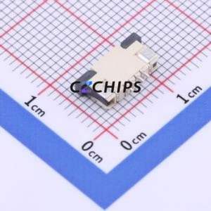 FPC-1.0AX-4PWBH25 FFC/FPC Connector SMD,P=1mm Connector Drawer Type Bottom Contact 4P 1mm - Product Image 2