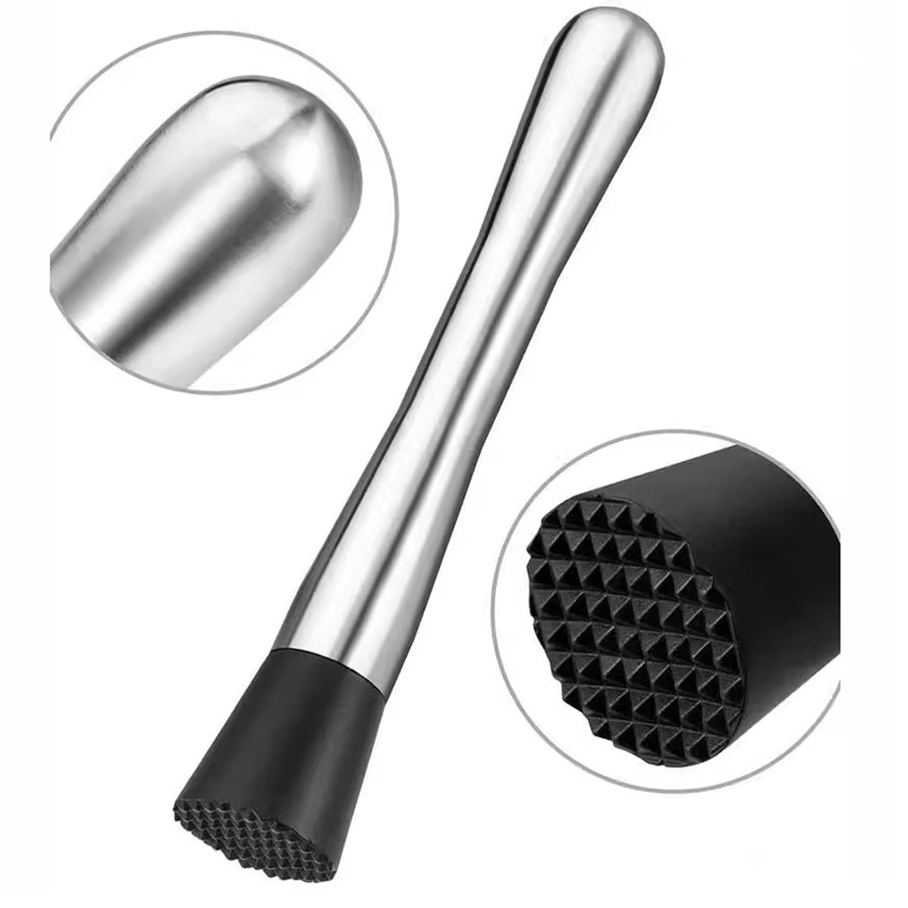 Stainless Steel Manual Lemon Juicer Mixer Set Bar Tools Including Cocktail Shakers Muddler Crushed Popsicle Mixing Spoon