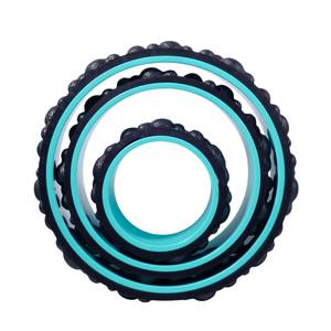 ชุดอุปกรณ์โยคะแบบใหม่รักษ์โลก 3 ชิ้น หรือ 4 ชิ้น ประกอบด้วยโฟมโรลเลอร์ ล้อโยคะ และล้อชิร์ป สำหรับบรรเทาอาการปวดหลังหรือคอ - Product Image 2