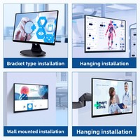 Nuevo Panel Táctil Capacitivo Industrial Android Todo en Uno de 215 Pulgadas, Computadora Inteligente a Prueba de Polvo con Pantalla Integrada, Negra para Negocios