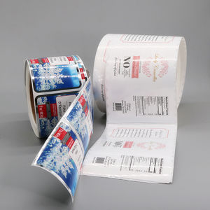 Feuilles d'étiquettes autocollantes imperméables personnalisées pour emballage alimentaire, boîtes en carton - Product Image 4
