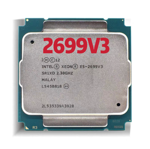 Utilizado para Intel <span class=keywords><strong>Xeon</strong></span> <span class=keywords><strong>E5</strong></span> 2699 V3 <span class=keywords><strong>2699V3</strong></span> 2,3 GHz 18-Core LGA 2011-3 CPU Procesador para servidores - Product Image 1