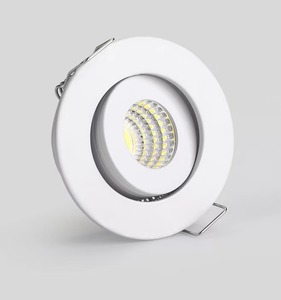 52mm đường kính trắng đen cơ thể mini <span class=keywords><strong>3W</strong></span> dẫn ánh sáng tại chỗ lõm dẫn ánh sáng Trần cho tủ - Product Image 2