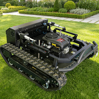 Pengiriman Gratis Robot Pemotong Rumput Otomatis dengan Remote Control & Traktor Pemotong Rumput dengan Remote Control