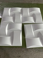 Panneau décoratif 3d en plastique pvc, d'intérieur moderne, ignifuge, livraison gratuite, 10 pièces