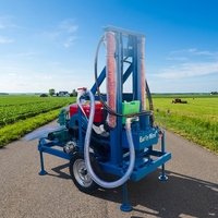 Vente chaude Portable Puits D'eau Foreuse Machine Diesel Hydraulique 100m 150m 200m Mine Appareils De Forage à Vendre