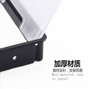 Cache-câbles de bureau carré en plastique pour gestion des câbles, plaque d'accessoires - Product Image 2