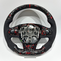 Volant sport pour Renault Clio 4 rouge en fibre de carbone forgée avec suède de haute qualité pour Renault Clio 4 avec écran LED RGB News