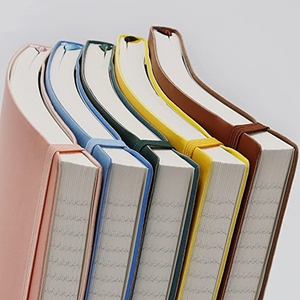 PU Leather Cover Diary Custom Agenda <b>Planner</b> Hard Surface Notebook for School Office - Product Image 5