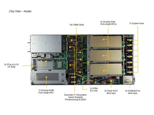 Supermicro GPU Superserver SYS-120GQ-TNRT yüksek performanslı bilgi işlem sunucusu veri sunucusu - Product Image 3