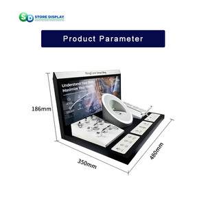 Organizador de perfume acrílico personalizado soporte de exhibición de maquillaje OEM LCD <span class=keywords><strong>Digital</strong></span> auricular joyería anillo soporte para mostrador de tienda o tienda - Product Image 2