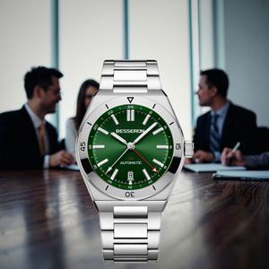 Customised <b>Men's</b> Stainless Steel Wrist <b>Watch</b> Quartz Movement Fashion Business Style 42mm 22mm Customised Quartz Movement <b>Watch</b> - Product Image 1