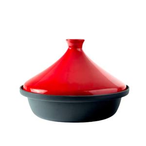 Эмалированный чугунный таджин, марокканский горшок с керамической крышкой для приготовления пищи - Product Image 2