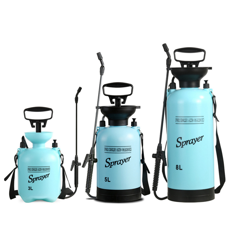 Портативный Ручной садовый распылитель высокого давления 3L 5L 8L PE