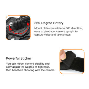 <span class=keywords><strong>Support</strong></span> de <span class=keywords><strong>poignet</strong></span> rotatif à 360 degrés HONGDAK pour caméra <span class=keywords><strong>GoPro</strong></span>, style gant, avec vis - Product Image 4