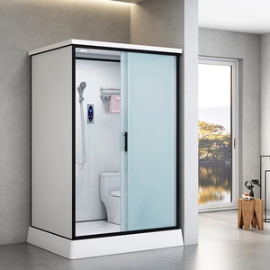 Salle <span class=keywords><strong>de</strong></span> bain sanitaire préfabriquée portable <span class=keywords><strong>de</strong></span> luxe <span class=keywords><strong>Cabine</strong></span> <span class=keywords><strong>de</strong></span> <span class=keywords><strong>douche</strong></span> toilettes mobiles modulaires - Product Image 2