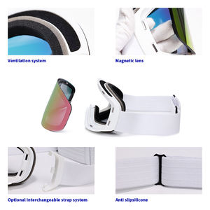 HUBO — lunettes <span class=keywords><strong>de</strong></span> <span class=keywords><strong>ski</strong></span> polarisées 197D, polarisées, verres magnétiques anti-brouillard avec objectif interchangeable OTG, lunettes <span class=keywords><strong>de</strong></span> neige - Product Image 5