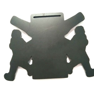 Su misura di Alta Qualità Nero Opaco Medaglia per la Maratona, Da Corsa, ecc - Product Image 6