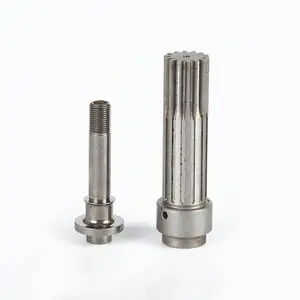 Customized CNC Turning And Milling Combined Steel Precision Machining Non-Standard Gear Shaft