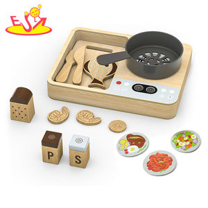 Juego de Imitación de Heladería de Madera con <span class=keywords><strong>Caja</strong></span> <span class=keywords><strong>Registradora</strong></span> Funcional, Juguetes de Helados Realistas y Cajón de Almacenamiento W10A312 - Product Image 5