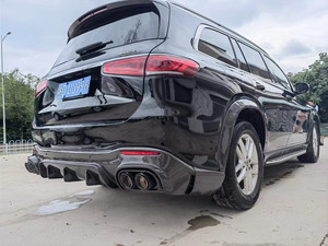 Nuevo Kit de Carrocería para <span class=keywords><strong>Mercedes</strong></span>-<span class=keywords><strong>Benz</strong></span> <span class=keywords><strong>GLS</strong></span> 63 AMG 2011-2019, Mejora Babos con Fibra de Carbono, Difusor Delantero, Alerón, Guardabarros - Product Image 5