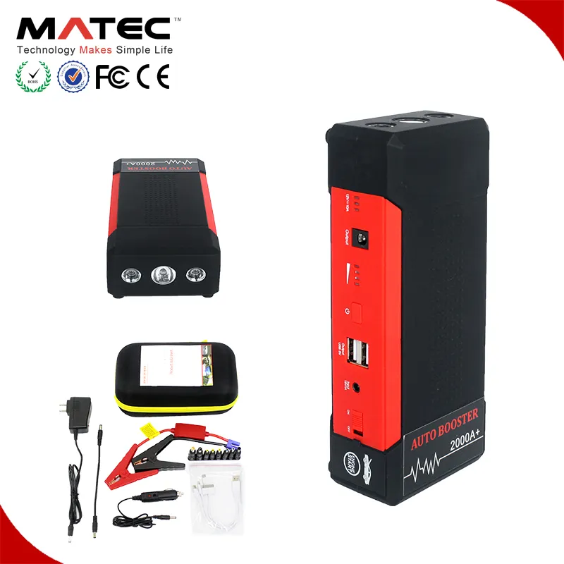 High Capacity 24000mAh Super best battery jump starter with 12V Portable Battery Pack for 12V gasoline and diesel vehicles