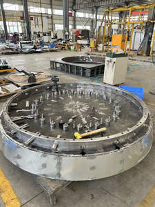 防水・耐火性のある円形スチール製金庫扉（別荘装飾用） - Product Image 4