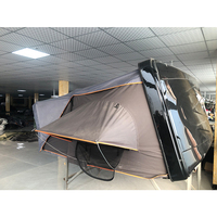 Tente de toit à coque dure légère voiture prix d'usine accessoires de camping en aluminium installation facile tente de toit voiture