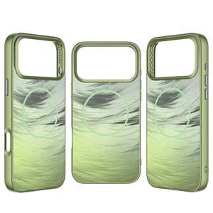 Soonleader Thương Hiệu Mới Gradient Mô Hình Lông <span class=keywords><strong>Imd</strong></span> Quá Trình Mạ Chống Sốc Điện Thoại Bìa Đối Với iPhone 17 16 Pro Max - Product Image 1