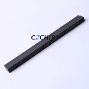 ED128BGFBK Gold Finger <b>Connector</b> Through hole Component (THT),P=2.54mm <b>Connector</b> EDGE SLOT 2.54mm 128P Through Hole - Product Image 1