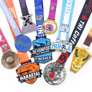 Medalla Deportiva de Metal 3D de Aleación de Zinc con Diseño Personalizado a Bajo Precio, Medalla para Maratón con Cinta - Product Image 4