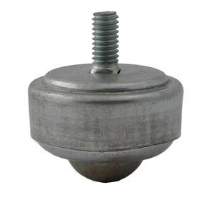 Anpassbare universelle Eisenstahlkugel-Transfer einheiten Nylon Universal Wheel <span class=keywords><strong>Caster</strong></span> <span class=keywords><strong>Roller</strong></span> <span class=keywords><strong>Ball</strong></span> Plate Starre drehbare Vorbau rollen - Product Image 1