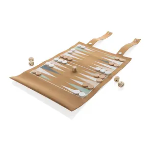 Britton checkers <b>backgammon</b> game <b>set</b> sustainable merchandising - Product Image 1