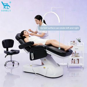 Cama facial eléctrica, muebles de salón de belleza, silla de Dermatología - Product Image 5