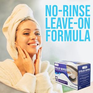 बाँझ आराम और स्वच्छता नेत्र स्क्रब सफाई पैड Blepharitis पलक पोंछे - Product Image 2